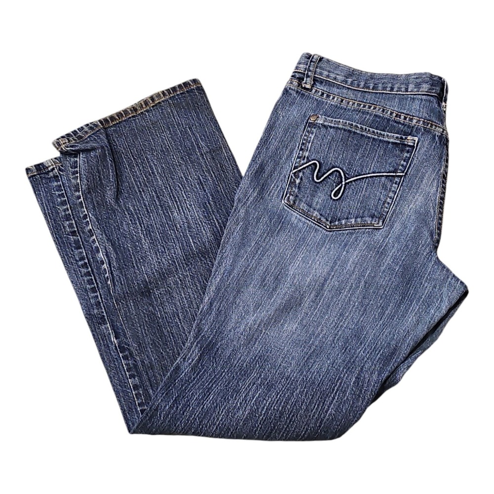 Mossimo Women's Blue Premium Skinny Fit Denim Jeans Sz 12 34x31 - Picture 7 of 10